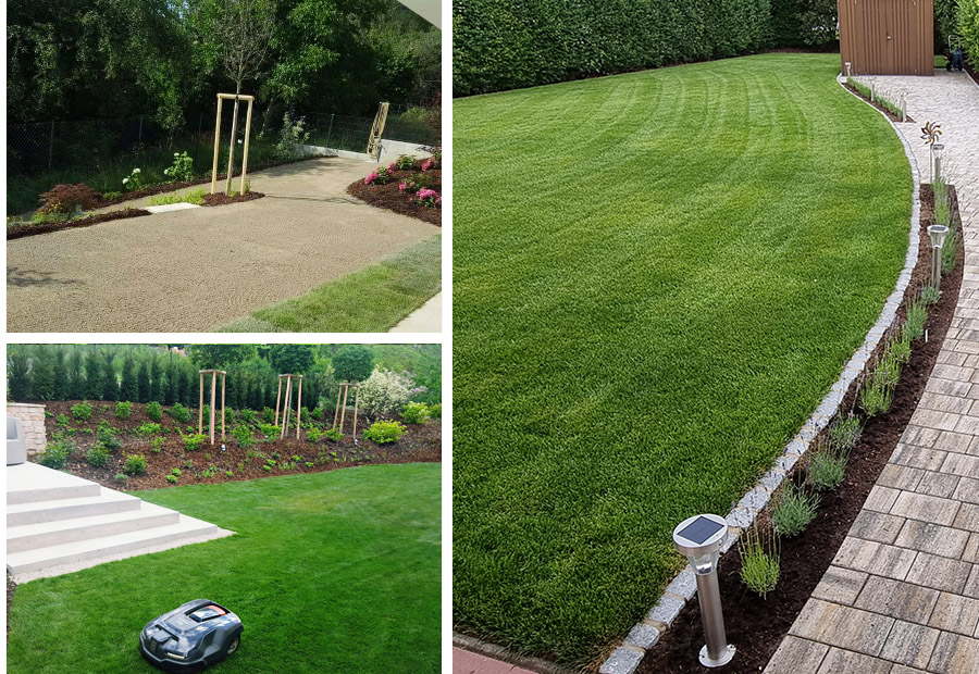 Rasen säen oder Rollrasen verlegen  – Tipps zu beiden Methoden sowie zur Rasenpflege von Ihrem Gärtner mit Weitblick