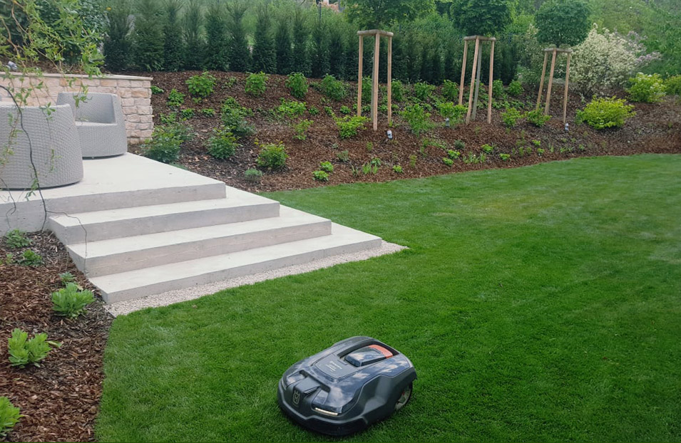 Gartenanlage vom Gärtner mit Weitblick